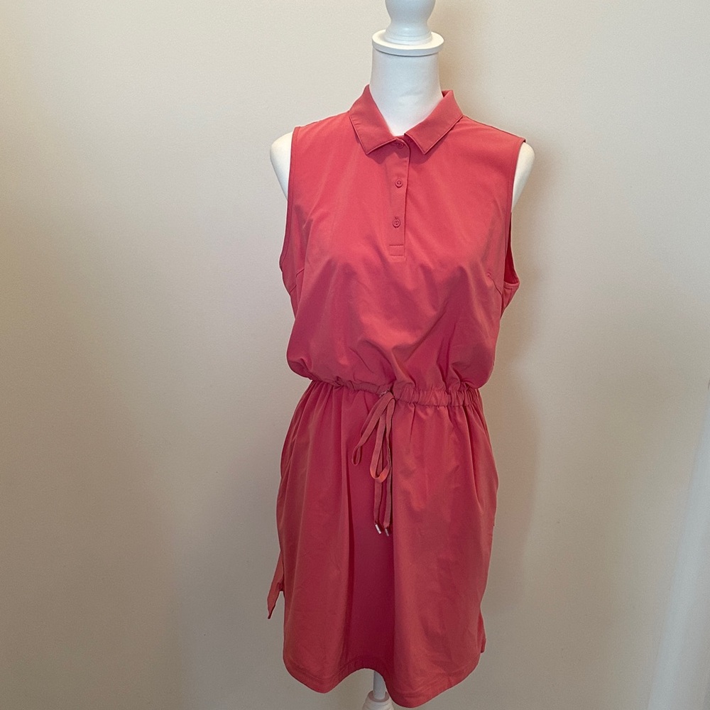 Puma Sleeveless Pink Mini Dress with Inner Shorts